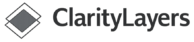 ClarityLayers wordmark and symbol